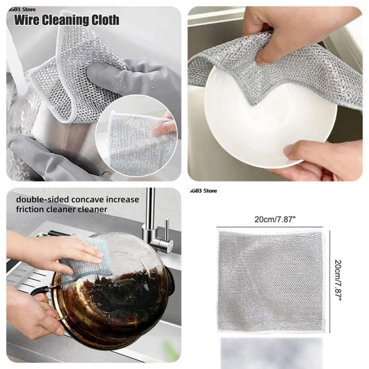 wire cleaning cloth