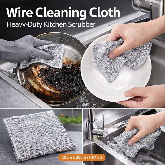 wire cleaning cloth